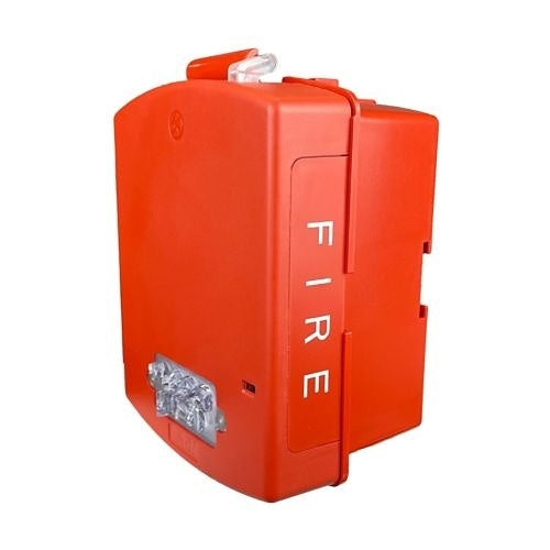 Eaton EL4XST-FR Eluxa Outdoor Series Strobe, 4X, IP66, Red