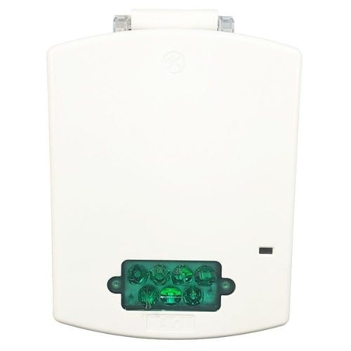 Eaton EL4XSTG-NW 4X Strobe with Backbox, No Lettering, Green Lens