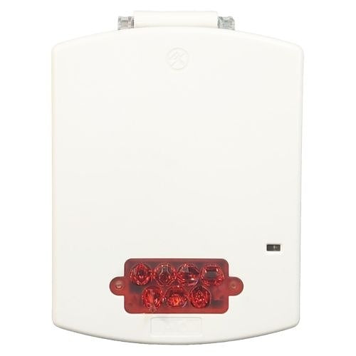 Eaton EL4XSTR-NW 4X Strobe with Backbox, No Lettering, Red Lens