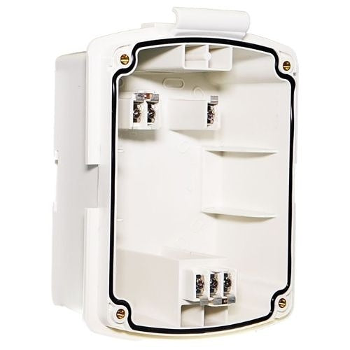 Eaton EL4XBB-W Eluxa Series Outdoor Surface Back Box, NEMA 4X Rated, White