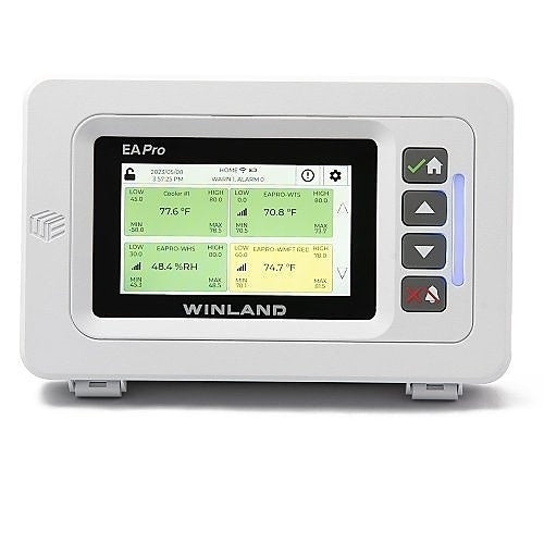 Winland EAPRO-GTWY EnviroAlert Professional Gateway, Touchscreen LCD Display, White