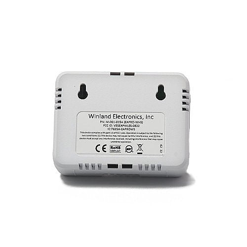 Winland EAPRO-WHS (M-001-0154) Winland EAPRO-WHS EnviroAlert Wireless Humidity Sensor, Monitors Ambient Room Humidity, Surface Mount, White