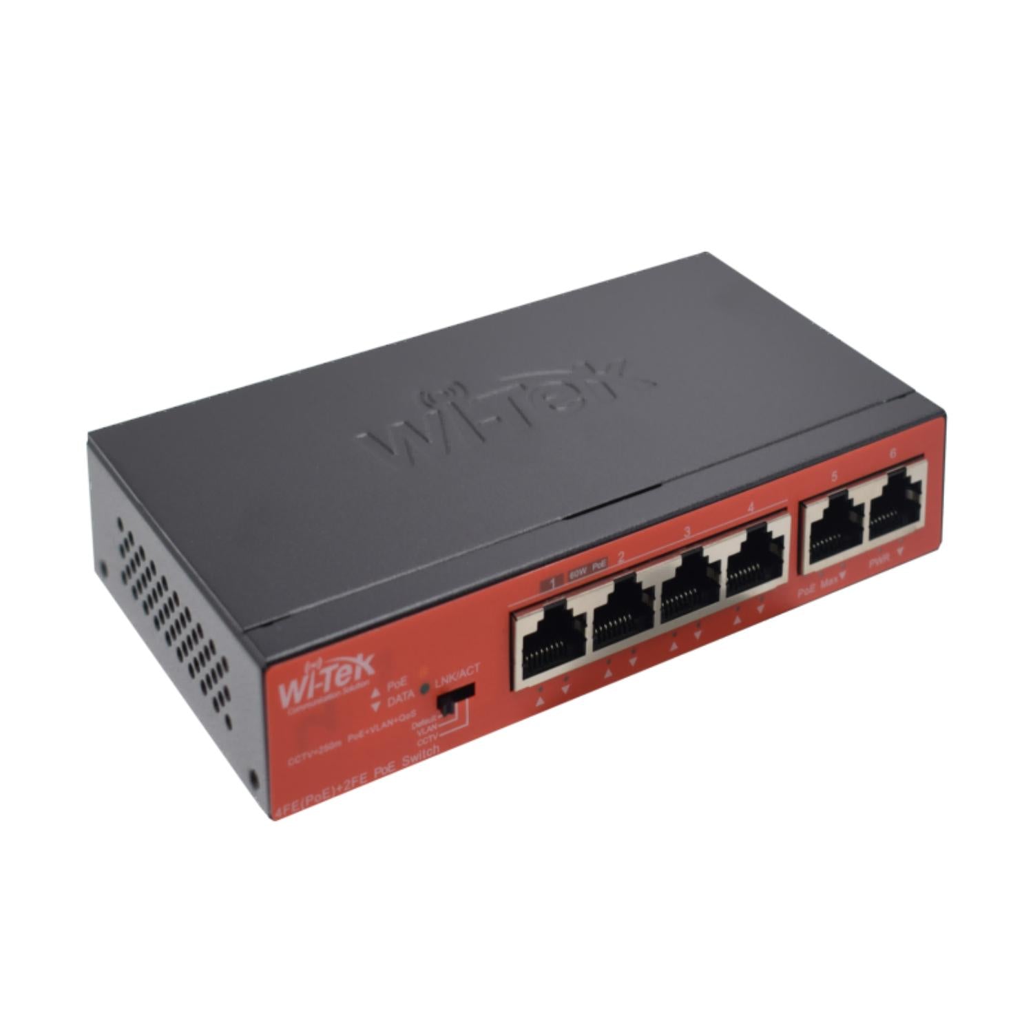 Wi-Tek 6 Port PoE Switch