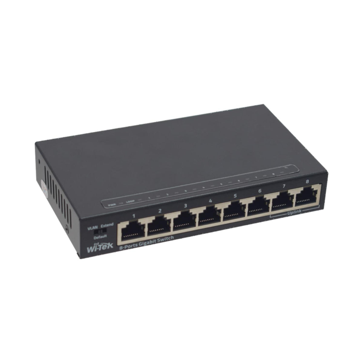 Wi-Tek 8 Port Plug-and-Play Gigabit Ethernet Switch