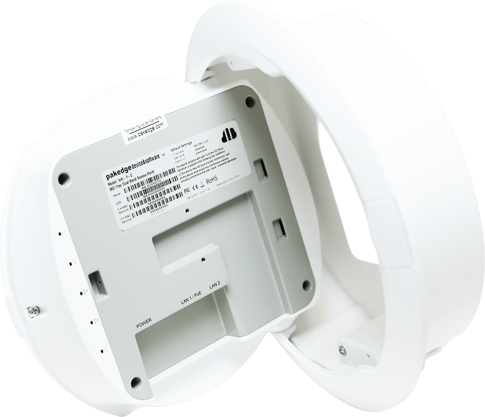 Pakedge® 802.11ac 3x3 Access Point, In-Ceiling, International (White) - EOS 01.05.21