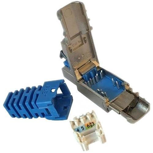 Brady ID 106250 PoE+ 10Gig Shielded RJ45 Field Plug