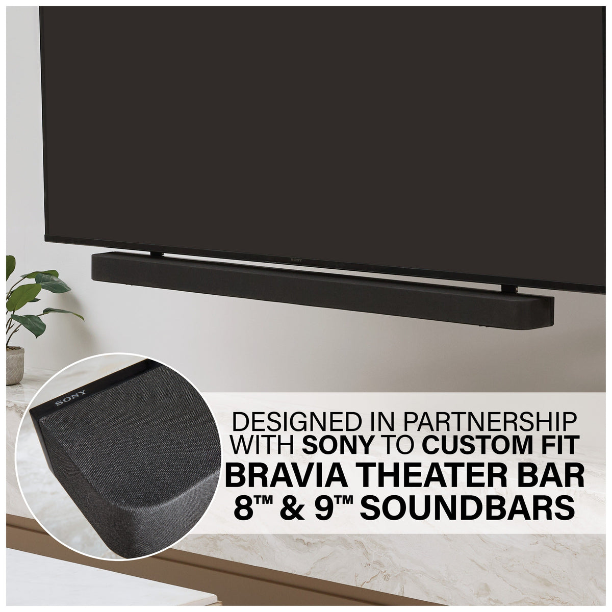 Sanus Soundbar Mount Designed for Sony BRAVIA