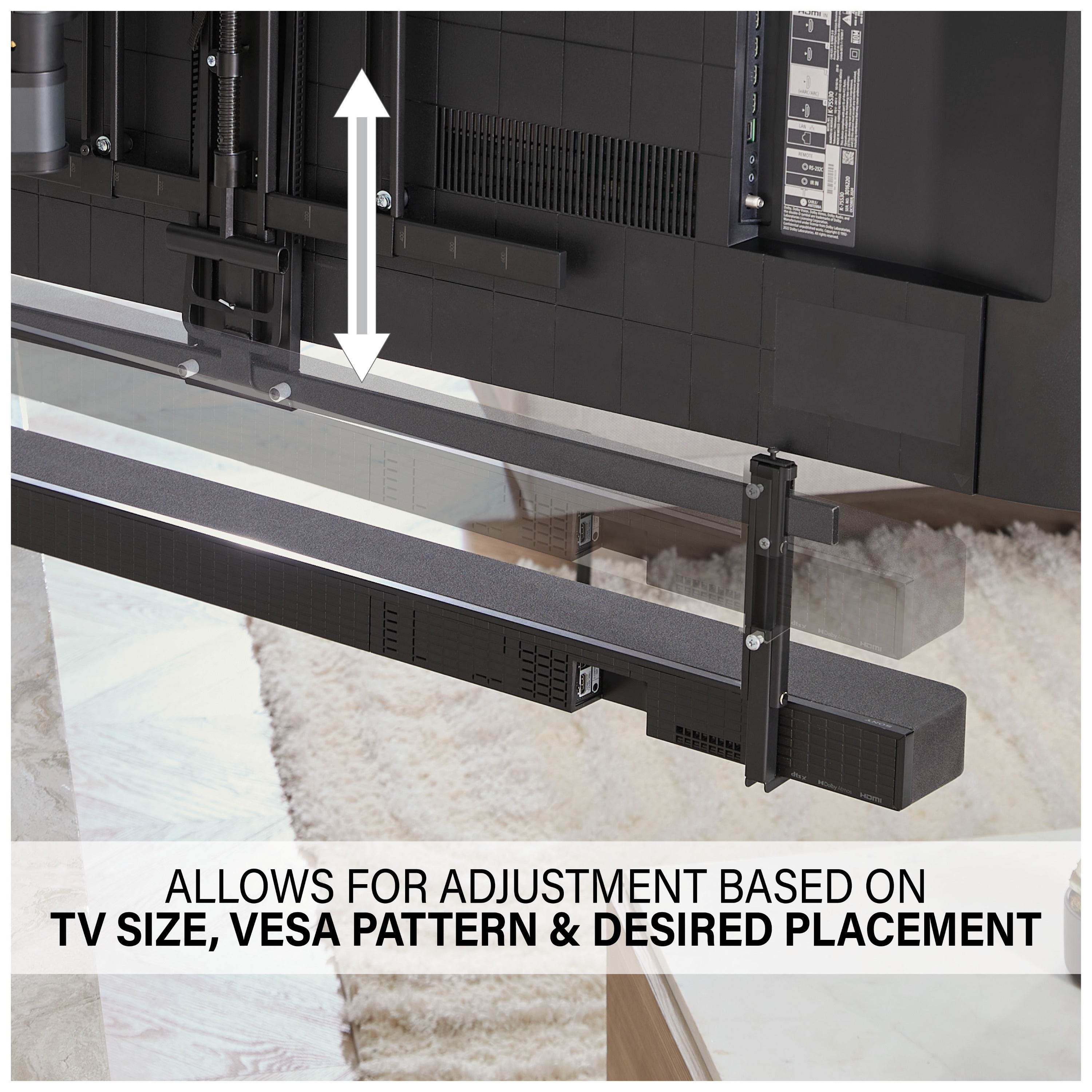 Sanus Soundbar Mount Designed for Sony BRAVIA