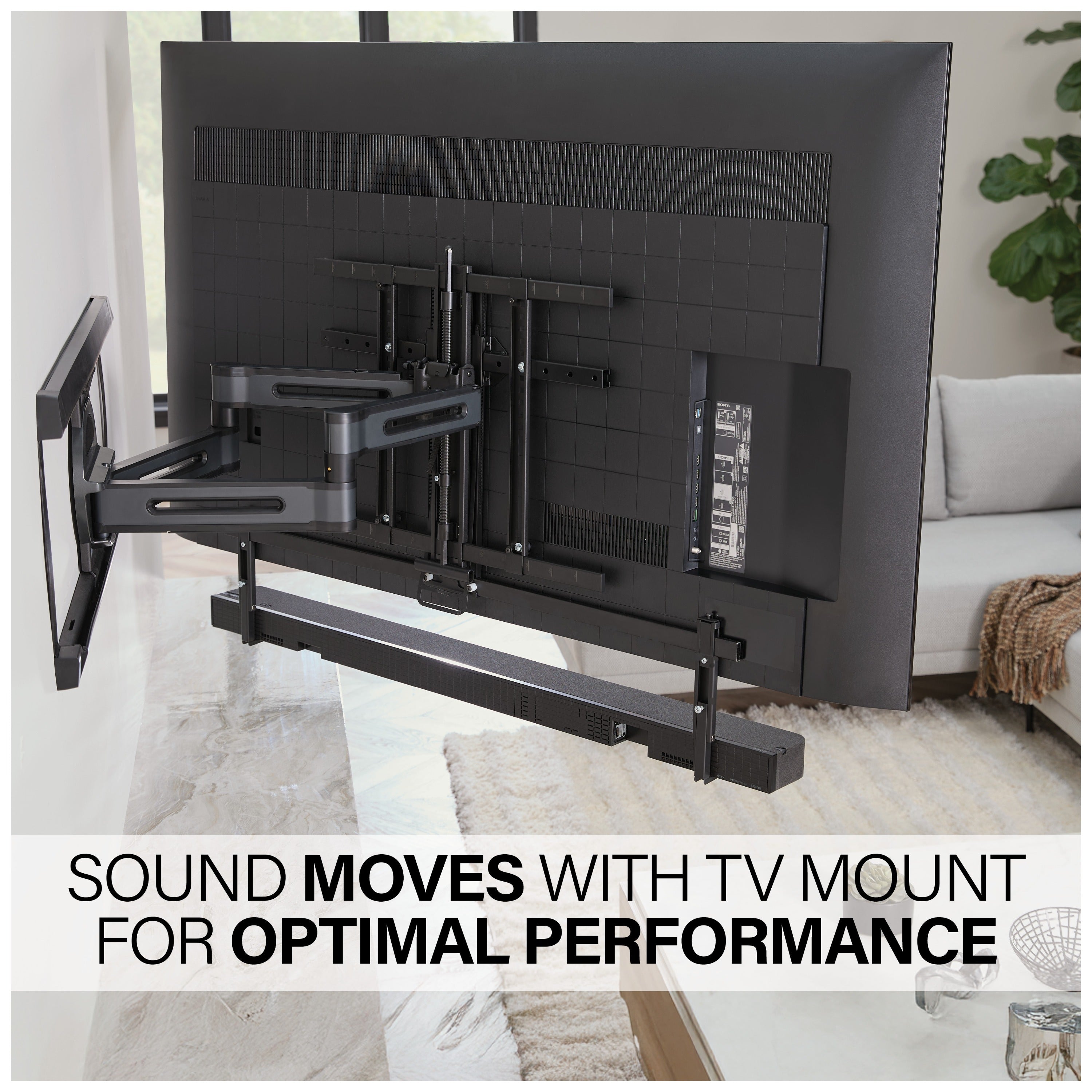 Sanus Soundbar Mount Designed for Sony BRAVIA
