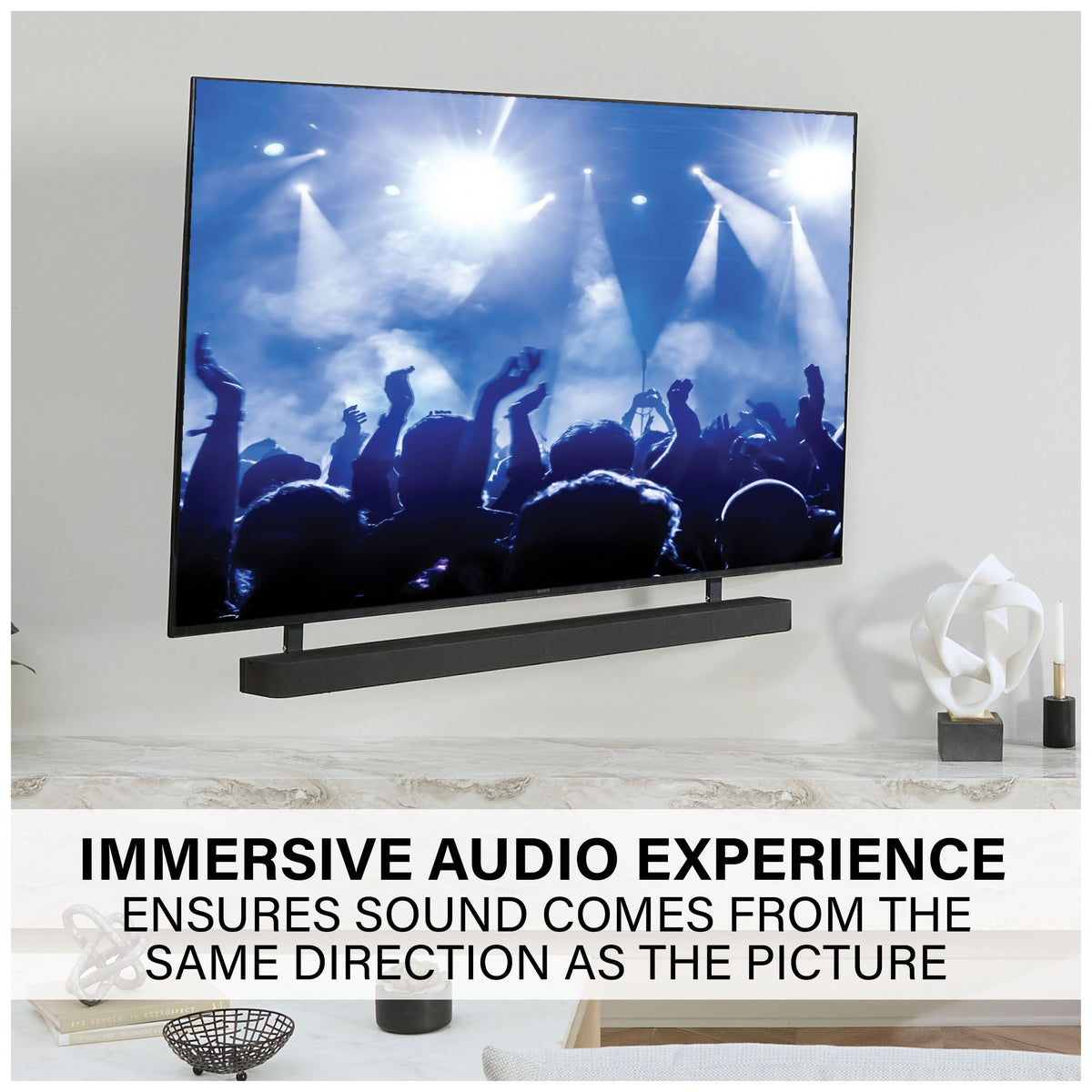 Sanus Soundbar Mount Designed for Sony BRAVIA