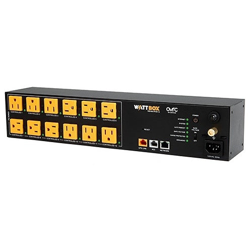 WattBox KIT-UPS-IPVM12-1100 IP UPS Kit, 12-Controllable Outlets, 1100VA