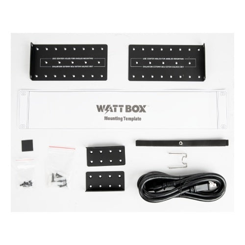 WattBox WB-800-IPVM-12 800 Series IP Power Conditioner, 12-Individually Controlled and Metered Outlets