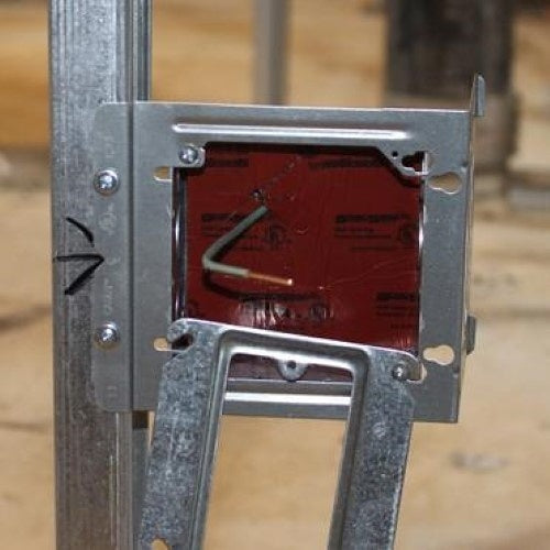 Specified Technologies EP44 SpecSeal / Power Shield Electrical Box Insert, 3-3/4\\" x 3-3/4\\" x 1/8\\" Pad