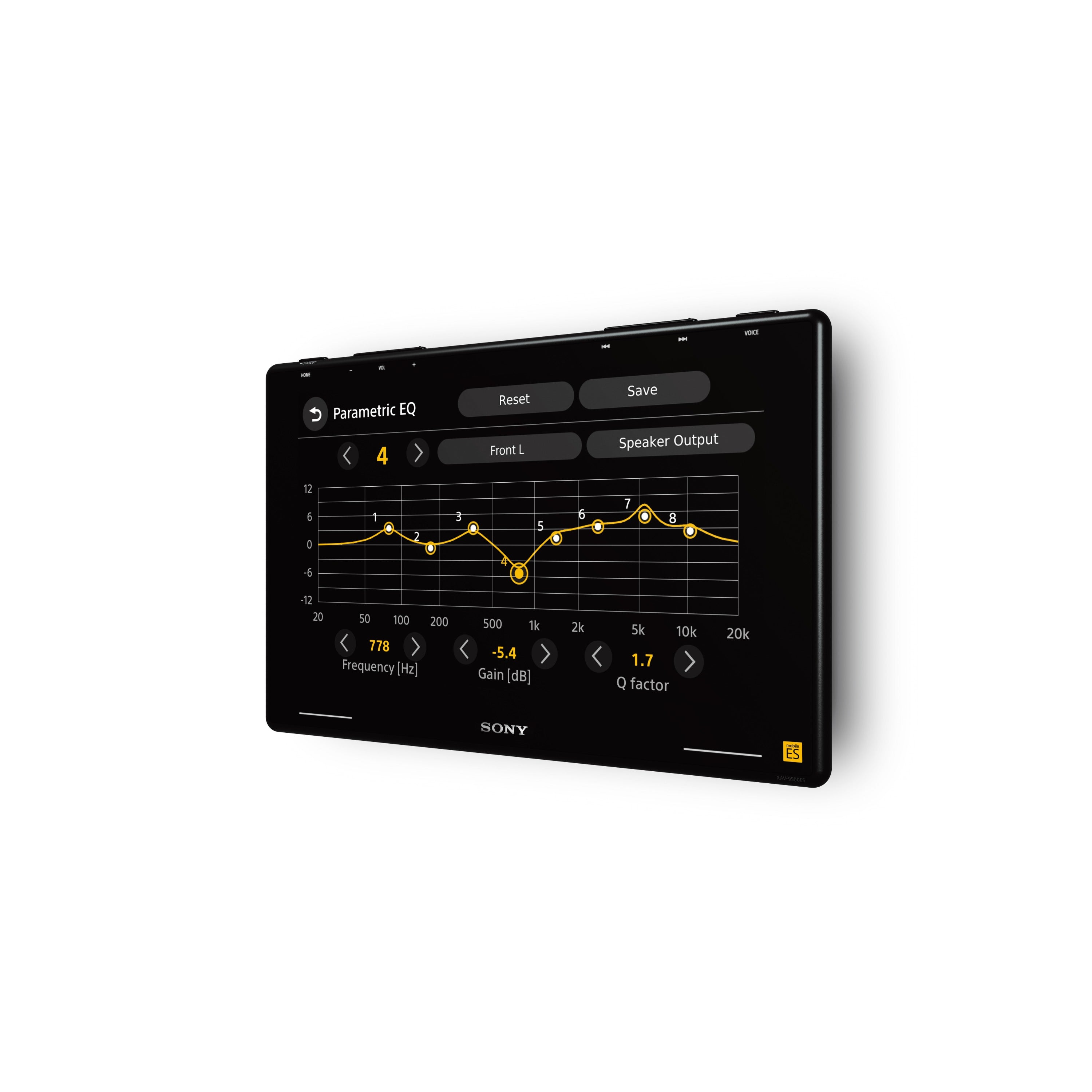 Sony XAV9500ES 10.1-in (25.7-cm) Mobile ESª High-Resolution Digital Media Receiver With SiriusXM Tuner