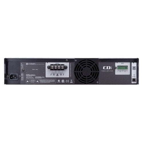Crown CDI1000 2-Channel Commercial Amplifier, 500W/Channel at 4 Ohms, 70V/140V