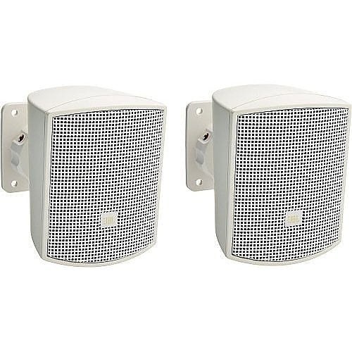 JBL Professional Control 52-WH Satellite Speaker for Subwoofer Satellite Loudspeaker System, Surface Mount, White