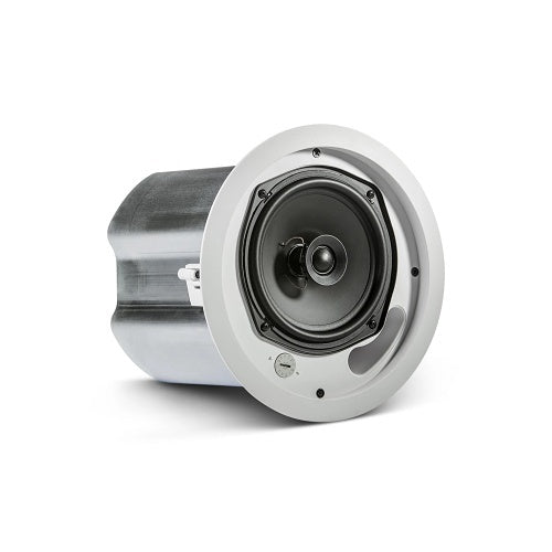 JBL Professional CONTROL-16CT-WH Control 16C/T Series 6.5\\" Coaxial Ceiling Loudspeaker, 70V/100V Transformer, Integrated Backcan, White