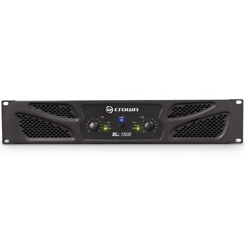 Crown XLI1500 XLI Series Two-Channel 450W at 4 Ohm Power Amplifier
