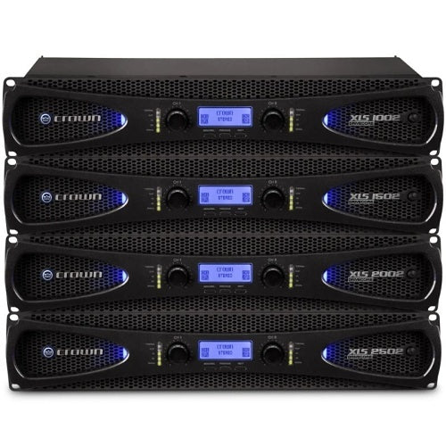 Crown XLS2002 Two-Channel 650W at 4 Ohm Power Amplifier