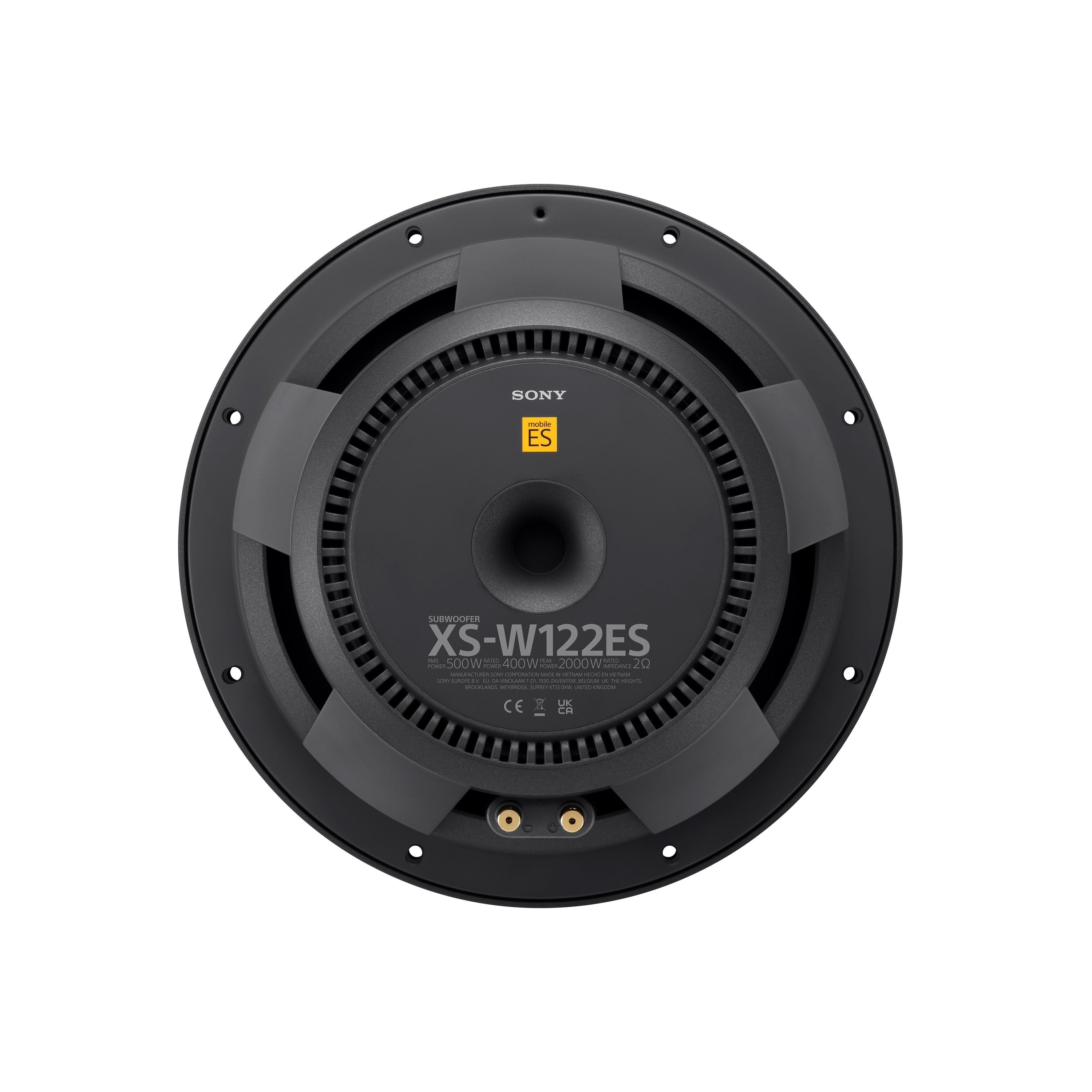 Sony XS-W122ES | Mobile ES™ 12\\" (30cm) 2-ohm Subwoofer