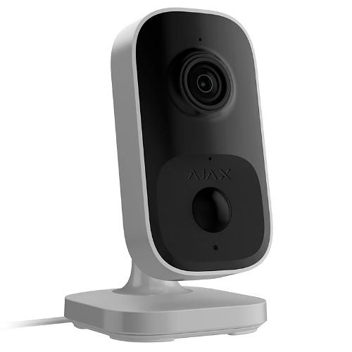 AJAX 118861.303.WH3 Indoor camera Indoor Wi-Fi Security camera with PIR Motion Detector and Built-in AI, White
