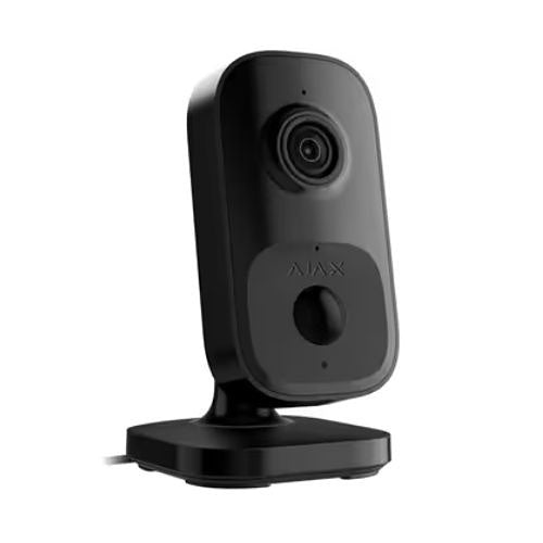 AJAX 118862.303.BL3 Indoor camera Indoor Wi-Fi Security camera with PIR Motion Detector and Built-in AI, Black