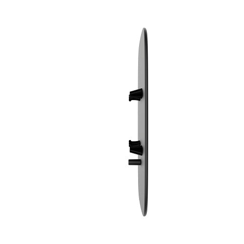 AJAX 120212.63.BL Faceplate for Branding Wired and Wireless StreetSiren DoubleDeck Sirens, Black