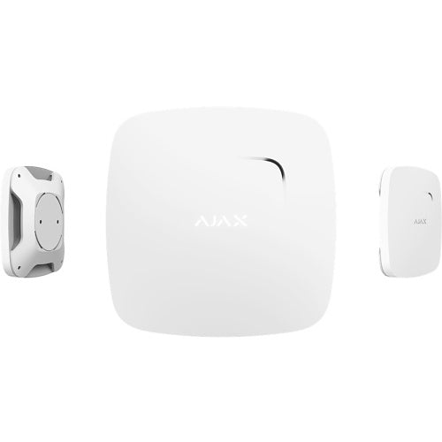 AJAX 81304.225.WH SmartBracket for FireProtect Jeweller Wireless Fire Detector with Temperature Sensor, White