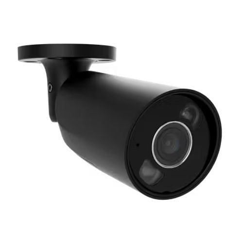AJAX 126258.217.BL1 8MP Outdoor / Indoor IP Bullet camera HL, 4mm Fixed Lens, 110° Viewing Angle, TrueWDR, Microphone, PoE / 12V, Black