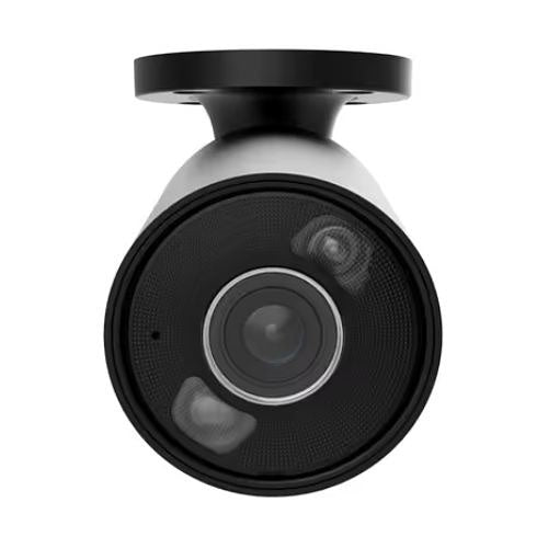 AJAX 126258.217.BL1 8MP Outdoor / Indoor IP Bullet camera HL, 4mm Fixed Lens, 110° Viewing Angle, TrueWDR, Microphone, PoE / 12V, Black