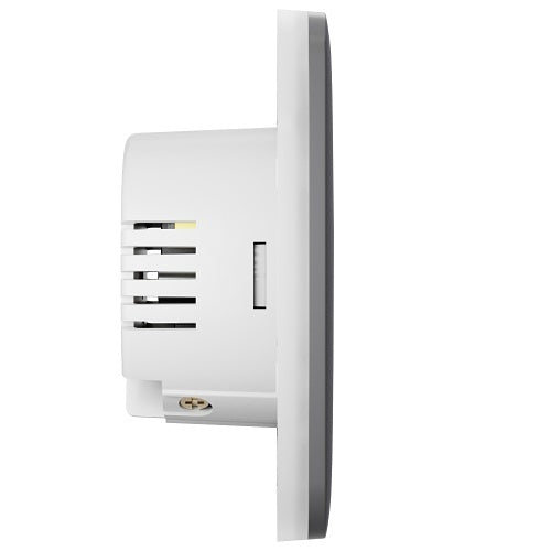 AJAX 101873.140.GR3 CenterButton (1-Gang) Central Touch Button for 1-Gang Light Switch, Grey