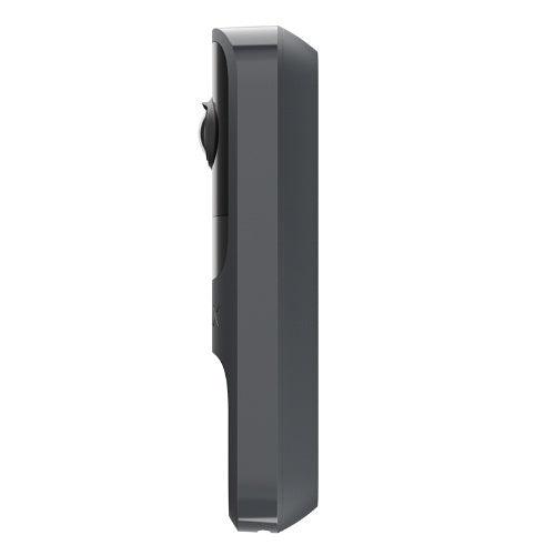 AJAX 116887.125.GP3 DoorBell Video Doorbell with Built-in AI, PIR Sensor, and Control Via Apps, Graphite
