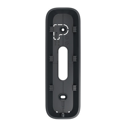 AJAX 116887.125.GP3 DoorBell Video Doorbell with Built-in AI, PIR Sensor, and Control Via Apps, Graphite