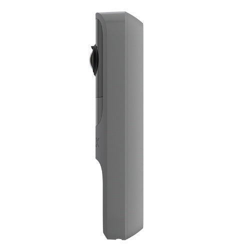 AJAX 116888.125.GR3 DoorBell Video Doorbell with Built-in AI, PIR Sensor, and Control Via Apps, Grey