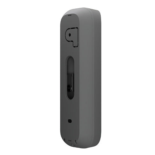 AJAX 116888.125.GR3 DoorBell Video Doorbell with Built-in AI, PIR Sensor, and Control Via Apps, Grey