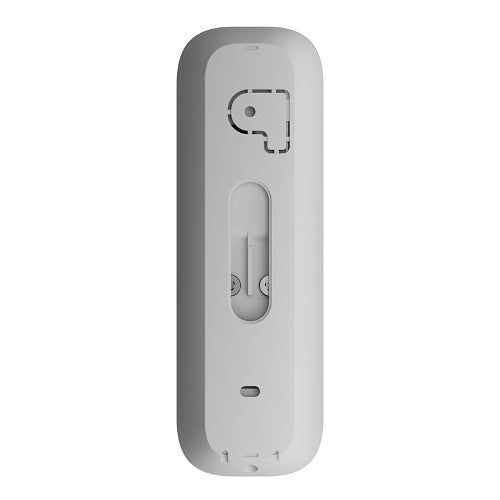 AJAX 116889.125.WH3 DoorBell Video Doorbell with Built-in AI, PIR Sensor, and Control Via Apps, White
