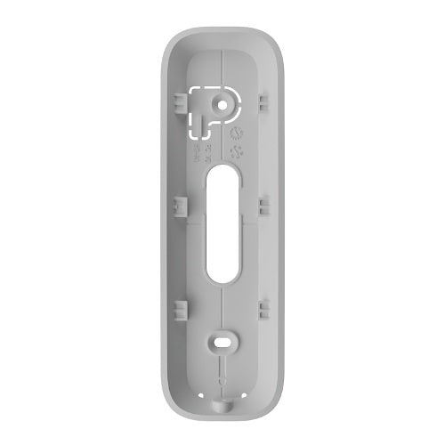 AJAX 116889.125.WH3 DoorBell Video Doorbell with Built-in AI, PIR Sensor, and Control Via Apps, White