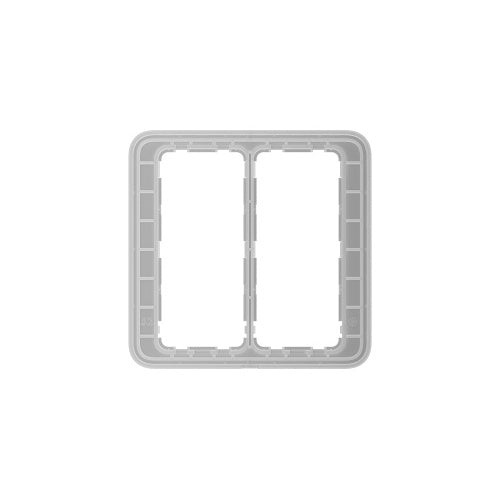 AJAX 104119.141.NC Frame, 2-Seats, 120-Frame for Two LightSwitch Devices