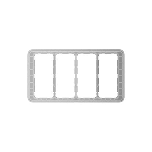 AJAX 104121.141.NC Frame, 4-Seats, 120-Frame for Four LightSwitch Devices