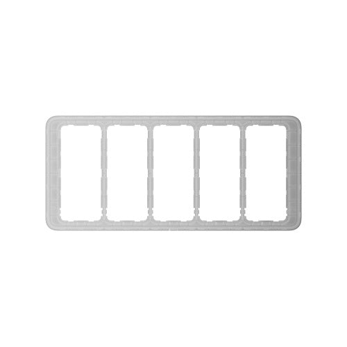 AJAX 104122.141.NC Frame, 5-Seats, 120-Frame for Five LightSwitch Devices