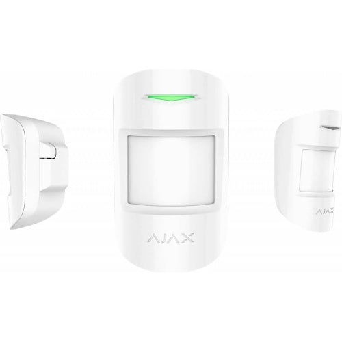 AJAX 135257.354.WH3 Superior DoorProtect G3 Fiber, Includes Wired Reed-Switch Opening Detector with Shock, Tilt, and Magnetic Masking Sensors