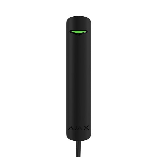AJAX 135257.354.WH3 Superior DoorProtect G3 Fiber, Includes Wired Reed-Switch Opening Detector with Shock, Tilt, and Magnetic Masking Sensors