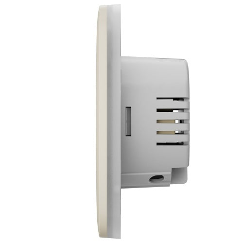AJAX 101865.143.IV3 SideButton (1-Gang) Side Touch Button for 1-Gang Light Switch, Ivory