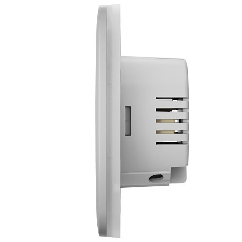 AJAX 101858.144.FG3 SoloButton Touch-Sensitive Panel, 1-Gang, Fog