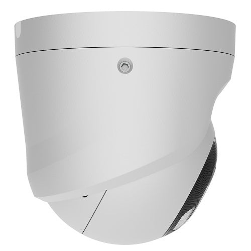 AJAX 126265.197.WH1 8MP IP Turret IR Camera, 2.8mm Fixed Lens, White