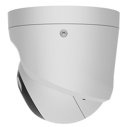 AJAX 126265.197.WH1 8MP IP Turret IR Camera, 2.8mm Fixed Lens, White
