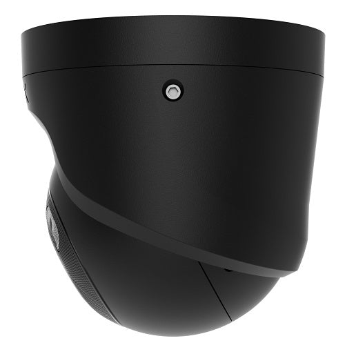 AJAX 126266.197.BL1 Turret camera HL 8MP AI-Powered Security IP camera with Microphone, 85° Viewing Angle, 4mm Lens, Hybrid Illumination, True WDR, PoE/12V, Wired, Black