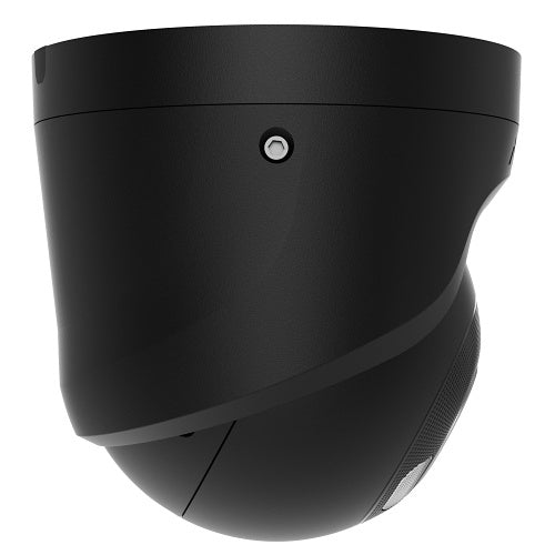 AJAX 126266.197.BL1 Turret camera HL 8MP AI-Powered Security IP camera with Microphone, 85° Viewing Angle, 4mm Lens, Hybrid Illumination, True WDR, PoE/12V, Wired, Black