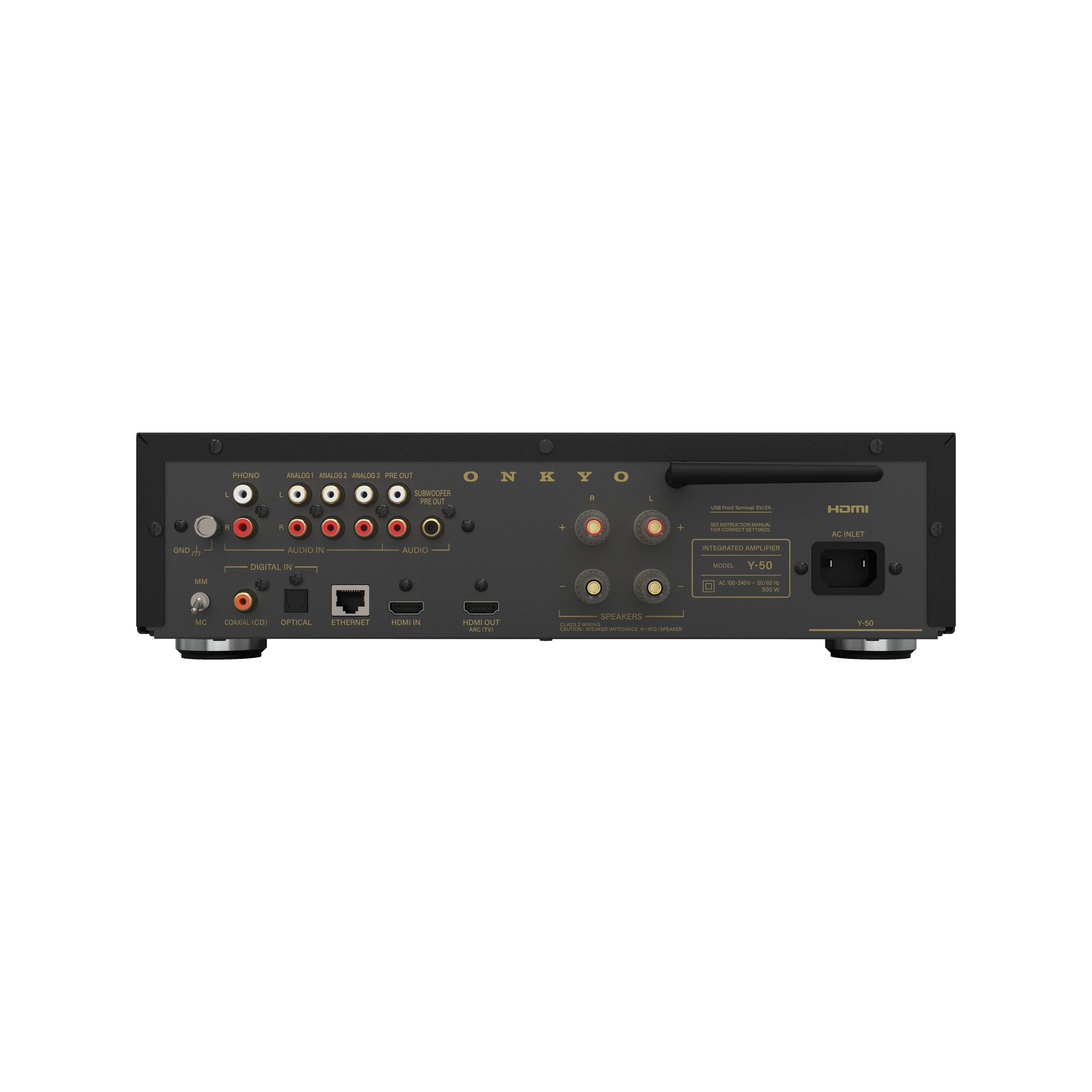Onkyo Muse Y-50 Network Streamer & Integrated High-Power Amplifier