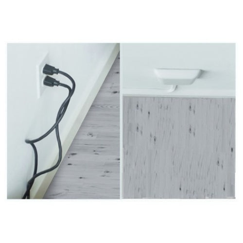 CP Technologies 3-M-STD-W-CN Duplex Outlet, Ultra-Thin Electrical Outlet \', Standard